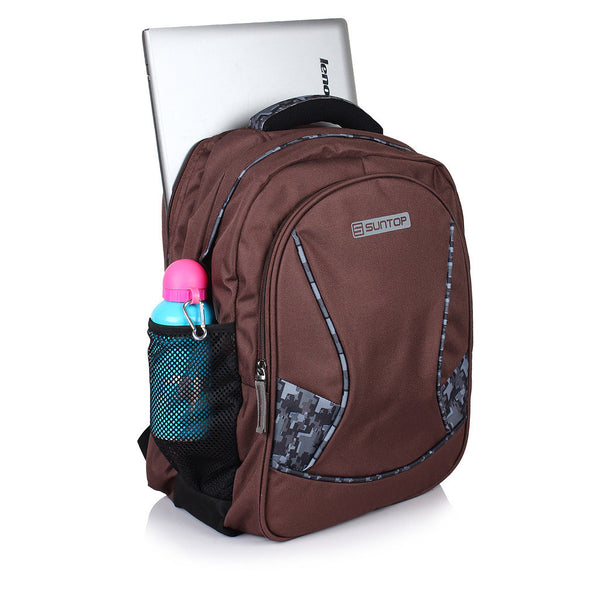 Suntop Bolt 35 L Laptop Backpack(Caramel Brown) - testSuntop