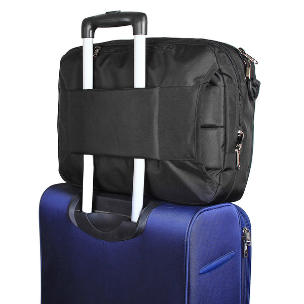 Suntop Dexter 3 Way Shoulder/ Hand Bag 16L Laptop Backpack(Black) - testSuntop