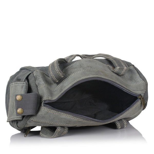 Suntop A26 Canvas and Leather Sling Bag - testSuntop