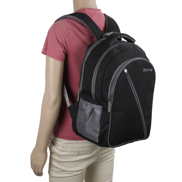 Suntop 17 inch Laptop Backpack(Black) - testSuntop