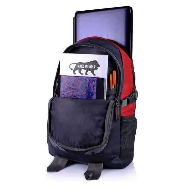Suntop Neo 9 26 L Medium Backpack(Grey and Red Checks) - testSuntop