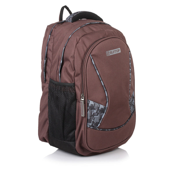 Suntop Bolt 35 L Laptop Backpack(Caramel Brown) - testSuntop