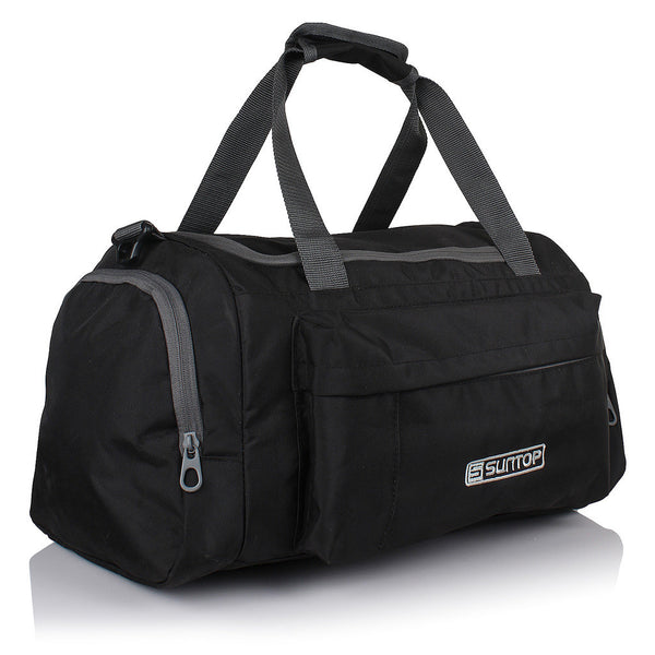 Suntop Alive 20 inch/50 cm Travel Duffel Bag(Jet Black) - testSuntop