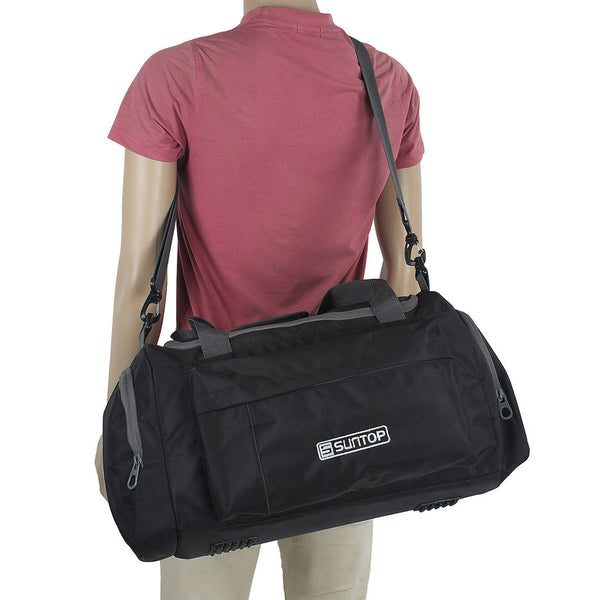 Suntop Alive 20 inch/50 cm Travel Duffel Bag(Jet Black) - testSuntop