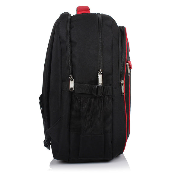 Suntop Glide 32 L Large Laptop Backpack(Black and Red) - testSuntop