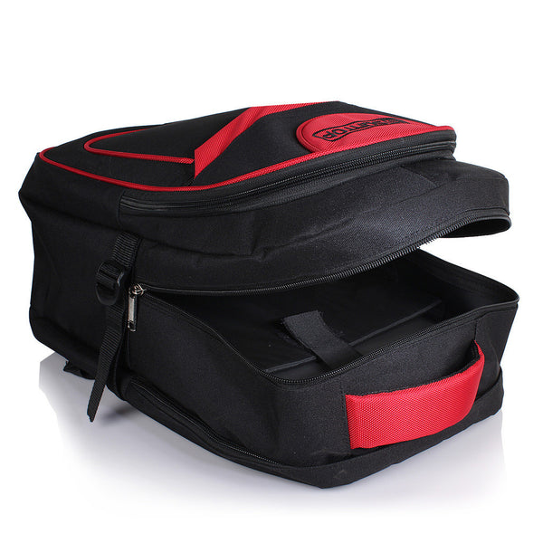 Suntop Glide 32 L Large Laptop Backpack(Black and Red) - testSuntop