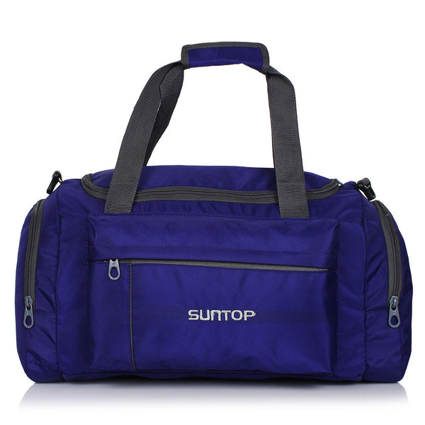 Suntop Alive 20 inch/50 cm Travel Duffel Bag(Blue and Grey) - testSuntop