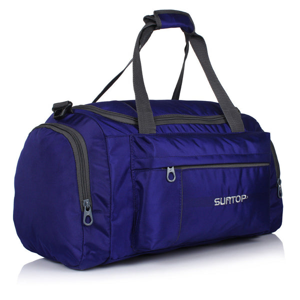 Suntop Alive 20 inch/50 cm Travel Duffel Bag(Blue and Grey) - testSuntop