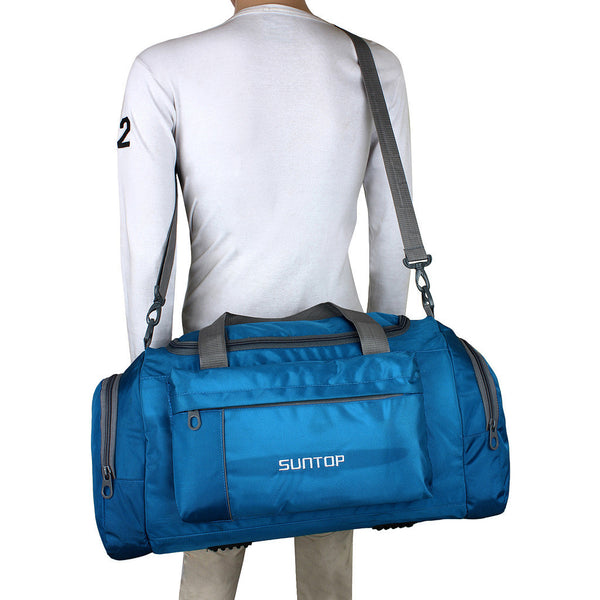Suntop Alive Turquoise Blue Nylon/Polyester 40 Litres/20 Inch Travel Duffel Bag - testSuntop