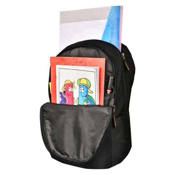 Suntop Pixel Daypack Bag Waterproof Fabric 24 L Backpack(Black and Orange) - testSuntop