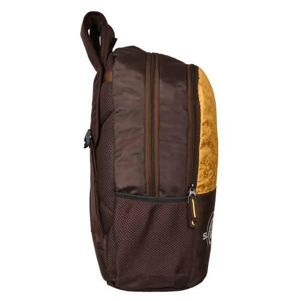 Suntop Pixel Daypack Bag Waterproof Fabric 24 L BackpackŒæ(Brown and Mustard Yellow) - testSuntop