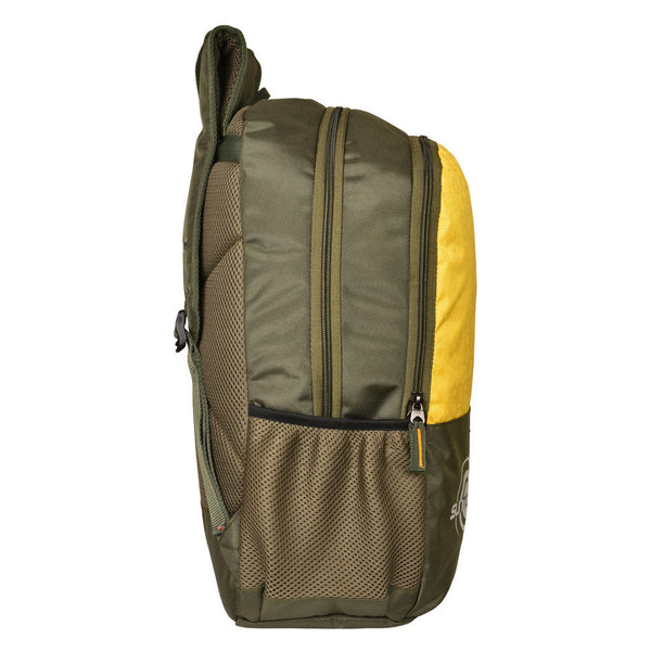 Suntop Pixel Daypack Bag Waterproof Fabric 24 L Backpack(Brown and Yellow) - testSuntop