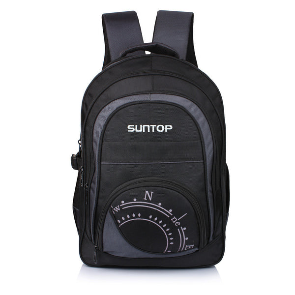 Suntop Explorer Backpack Bag (Black) - testSuntop